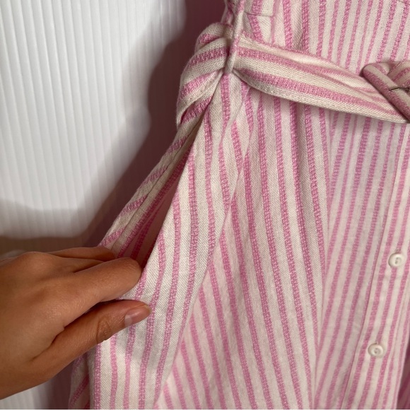 ALEXIS x Target Striped Tulip Sleeves Shirtdress. Size XS - Picture 8 of 11